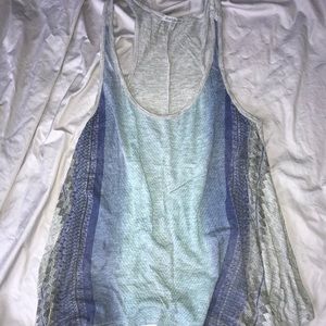 Blue Charlotte Russe Tank Top
